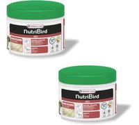 NutriBird A21 | Pâtée d’élevage à la main | 2×250 g | Prébiotiques | Versele-Laga | Aliment complet | Pour oisillons à fort besoin protéique | De l’éclosion au sevrage