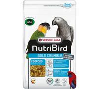 Versele-Laga NutriBird Gold Crumble Grandes Perruches & Perroquets | 800 g | Aliment d'œuf pour Grandes Perruches & Perroquets | avec Cynorhodon & Gammarus | Contient des Acides Aminés Précieux
