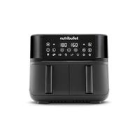 Friteuse Nutribullet Air Fryer Double Bac NBA081B 2850 W Noir