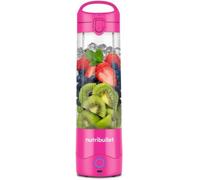 NutriBullet Blender portable NBP003BP – tasse 475 ml, 4 lames, Tritan, +15 cycles, USB‑C, Rose