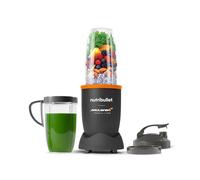nutribullet Blender Série 900 en collaboration avec l'équipe McLaren Formula 1 - Gris avec garniture de papaye - Kit de 9 pièces - Extracteur 24 000 tr/min pour mélanges de fruits congelés, noix et