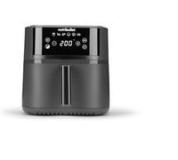 nutribullet Crisplite NBA0611DG, Airfryer, Friteuse à Air Chaud 6L, Température Numérique 80-200°, sans PFAS, 6 Préréglages Automatiques, Tactile, Panier Lavable au Lave-Vaisselle, 1700W, Noir Mat