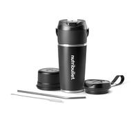 nutribullet Flip NBPB50350AK Mélangeur portable avec tasse isotherme, noir