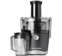 nutribullet Juicer, Extracteur de Jus à Froid, de Fruits et Légumes, Usage Quotidien, Facile à Nettoyer, Réservoir à Pulpe de 1.5 L, NBJ100G, Grey