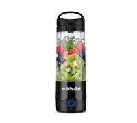 nutribullet Mixeur portable noir - Lame d'extraction puissante, tasse de 475 ml, couvercle à emporter, câble de charge USB-C et guide de l'utilisateur (français non garanti) - Offre plus de 15 cycles