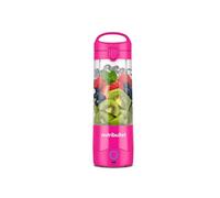 nutribullet Portable NBP003BP, Blender Portable avec tasse de 475ml, 4 lames, Tasse en Tritan, + 15 Cycles par charge, Chargement USB-C, Couleur Rose