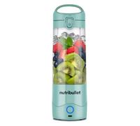 NutriBullet Blender portable NBP003LBL, 475 ml sans BPA, USB‑C, plus de 15 cycles, Bleu clair