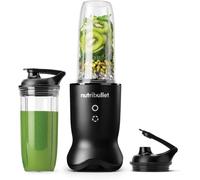 nutribullet Ultra - Blender Personnel Lames D'Extraction Inox Gris | Blender à Smoothie, Technologie Silencieuse, Cycle Automatique, Tasses Tritan 900ml/700ml, 2 Couvercles Nomades, NB1206MB
