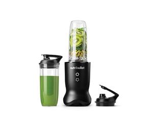 nutribullet Ultra NB1206MB, Personal Blender, Lames en Acier Inoxydable, Blender à Smoothie, 2 Tasses en Tritan de 900ml et 700ml, 1200W, Noir mat