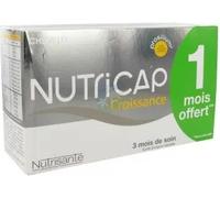 Nutricap croissance x 90 - 1 mois offert - Cheveux, peau, ongles - Pharmacie en ligne LaSante.net