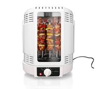 NutriChef Gril Vertical à Rôtissoire - Airfryer Électrique avec Broche Rotative | Mini-Four à Chaleur Tournante, Poulet, Viandes, Döner, Inclus Accessoires