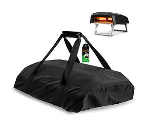 NutriChefKitchen Sac de Four à Pizza Portable - Housse en Tissu Oxford 300D Durable et Robuste avec bandoulière et poignée en Nylon, protège de la poussière et des dommages, idéal pour Les Voyages,
