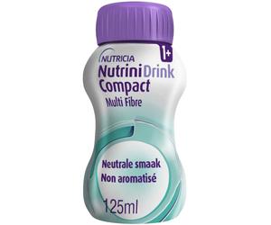 Nutricia Nutrinidrink Compact Multi Fibre Neutre Solution(S) Buvable(S) 4x125 ml