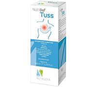 NutriDef Tuss - Traitement naturel des symptômes de la toux sèche, grasse, irritante et froide - Mauve, Sureau, Mélèze - 200 millilitres, Nutrileya
