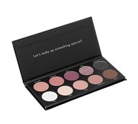 Nutridome - Palette d'ombres à paupières Basic 15 g - Palette de fards à paupières, 10 teintes classiques, mates et brillantes, longue tenue, maquillage, ne s'effritent pas, haute durabilité.