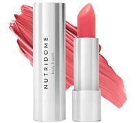 Nutridome Rouge à lèvres crémeux avec complexe 8 huiles - Hydratant pour lèvres sèches, finition brillante, soin et couleur, brillant - Corail, 4 g