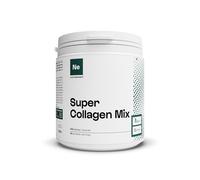 Nutrielement - Super Collagen Mix (Type 1 et 2) - 400 gélules - Synergie collagène hydrolysé - Complément alimentaire Peau, Cheveux, Ongles, Os et Articulations | By Nutrimuscle