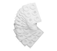 Nutriess 12 feuilles de coussinets adhésifs doux pour callosités en feutre pour soulager les douleurs des pieds ronds pour hommes et femmes, soins des pieds, protection contre la