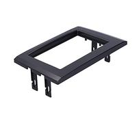 Nutriess 2din Center Control DVD Fascia Stéréo Radio Navigation Panel Frame for pour XC90 2002 2015