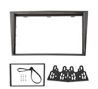 Nutriess 2din Centre Control Audio Fascia Cadre de Navigation Ajustement pour Vectra / / Zafira 2006 Onsilver Gray (Gris argenté)