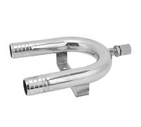 NutriEss 316 en Acier Inoxydable Anti-Siphon Valve de Boucle ventilée de qualité Marine Haute résistance à la Main pour Toilettes en Yacht et plomberie VR 25 mm de Tuyau de diamètre