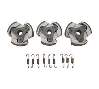 Nutriess 3pcs Plaque d'embrayage centrifuge 9 ressorts augmenter la puissance de puissance pour 52 cm3
