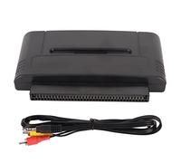 NutriEss Adaptateur de connecteur ABS Durable pour Console de Jeu 72 Broches, pour NES vers Snes, SFC, pour Cartouche de Jeu hôte NTSC, PAL, Mega Drive, Retro Gaming