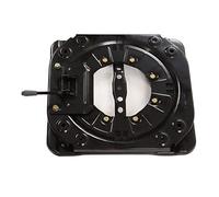 NutriEss Base de Pivot de siège Robuste Plaque en Acier Rotatif à 360 degrés 130 kg de Charge pour la Plaque pivotante de Chaise de Bus de Bateau RV