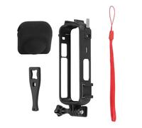 NutriEss - boîtier de caméra d'action, boîtier avec Couvercle d'objectif, Lunette de Protection complète, Compatible avec la caméra X4