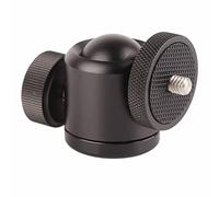 Nutriess Camera Tripod Ball Head 360 Degree Rotating Panoramic Tripod Mount with 1/4 inch Hot Shoe for DSLR Photography Versatile Ball Head for Professional Camera Stability and