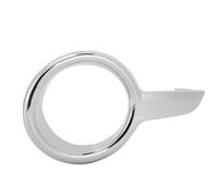 NutriEss Couvercle de Phare antibrouillard chromé en Plastique ABS Haute résistance pour Pare-Chocs Avant, pour 208 2012 2013 2014 2015 2016 2017 2018 (Links OE: 1608110880)