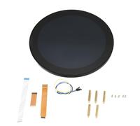 NutriEss Écran Tactile Rond de 4 Pouces IPS 10 Points 60 Hz Rafraîchissement Module LCD en Verre trempé rétroéclairé réglable pour Rasp Berry Pi 4B 3B Plus 3A Plus Electronique et