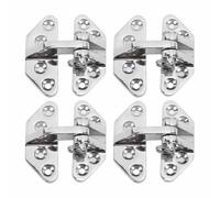 NutriEss Hinges de Porte du Bateau 316 en Acier Inoxydable 70x67 mm Remplacement de Trappe pour Le Yacht Gonflable des navires Marins
