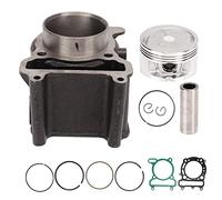 NutriEss Kit Cylindre-Piston de 69 mm, pièces de Moteur de Scooter en Alliage d'aluminium Haute Performance pour 250 (1992-2000)