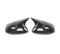 NutriEss Paire Côté Miroir Couverture Cap Corne Style Protecteur Logement Fit pour Berline/HatchbackCarbon Fiber Style (Style en Fibre de Carbone)