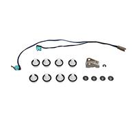 NutriEss Poignée de porte Kit de mise à niveau Kit microswitch Gear à palette 1042845 00 B Remplacement pour 2017 ABS ABS en acier inoxydable renforcé 2017 ensemble de réparation complète