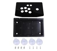 NutriEss Set Diykits Black Acrylic Panel Case de remplacement Kit de remplacement des amateurs de jeu Personnalités conception