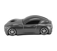 NutriEss - Souris sans Fil pour Voiture de Sport, capteur Optique 1600DPI, Accessoire de Jeu élégant pour Ordinateurs Portables et systèmes informatiques de Bureau (Gris)