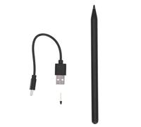 Nutriess Stylet Professionnel de Remplacement pour Tablette, Fonction de rejet de la Paume, Charge USB C, Haute sensibilité pour Chromebook Duet 3 5, Compatible avec USI 2.0