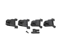 NutriEss Support de Tours d'amortisseurs Avant et arrière RC Crawler, Suspension réglable en Alliage d'aluminium, pièces Robustes Noires pour Traxxas G2 1 10 Scale Defender