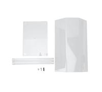 Nutriess - support d'extension de cheveux en acrylique, présentoir Transparent, support de section pour Salon et maison