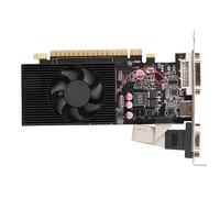 NutriEss Ventilateur de Refroidissement Tranquille d'horloge de mémoire du Profil Bas GPU 650MHz GPU 5000MHz de la Carte Graphique de Bureau 4GB GDDR3 128bit Tout la consommation de
