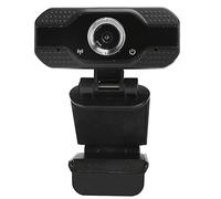 NutriEss Webcam Full HD 1080p USB avec Microphone antibruit, Base Multifonction pour écran d'ordinateur, Support de trépied de Bureau, appels vidéo et Streaming
