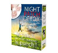 NUTRI EXPERT - Night Patch Detox - Aide à éliminer impuretés et toxines - 100% naturelle - Cure 5 jours - Boîte 10 patchs