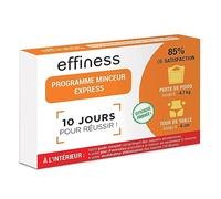 NUTRIEXPERT - Programme Minceur Express 10 jours Effiness - Elimination, perte de poids, affinement du tour de taille - Guide complet inclus - Cure 10j