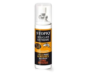 Nutriexpert • STOPIQ Bouclier Extreme • Spray répulsif insectes, Protection maximale 10 heures, Idéal dans des conditions extrêmes • Spray de 75 ml • Aux huiles essentielles