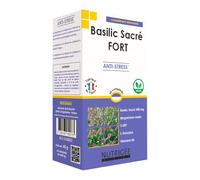 NUTRIGÉE - Basilic Sacré Fort - Équilibre - Anti-Stress - Bien-Être - Régule L'Humeur, Agit Contre Le Stress, Réduit La Fatigue - 2 Prises/Jour - 60 Comprimés - Programme 30 Jours - Fabriqué en France