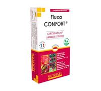NUTRIGÉE - Fluxa Confort - Circulation - Jambes Légères - Favorise La Circulation Sanguine & Lymphatique, Régule La Circulation Sanguine - 30 Comprimés - Programme de 15/30 Jours - Fabriqué en France