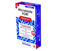 NUTRIGÉE - Microbiote Fort - Sénior 50+ - Renforce & Nourrit La Flore Intestinale, Maintient Ossature & Fonction Cognitive Normales, Réduit La Fatigue - 1 Prise/Jour - 30 Gélules - Fabriqué en France