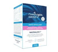 NUTRIGÉE - Nacralgic Pure Nacre | Renforcement Osseux, Articulaire & Musculaire | Calcium Marin, Glucosamine Végétale, Collagène & Vitamines C D3 Naturelles | Santé des Os & Cartilages | 90 Comprimés